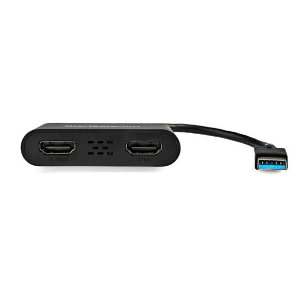 StarTech.com USB32HD2 adaptador gráfico USB 3840 x 2160 Pixeles Negro