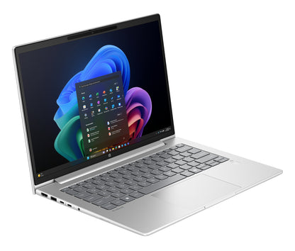 HP ProBook 4 G1q Next Gen AI Copilot+ PC Snapdragon X1-26-100 Computadora portátil 35.6 cm (14") WUXGA 16 GB LPDDR5x-SDRAM 512 GB SSD Wi-Fi 6E (802.11ax) Windows 11 Pro Plata