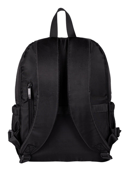 Mochila TechZone Lite TZLBP13 15.6 Poliester 420 D Twill Color Negro Laterales Ajustables
