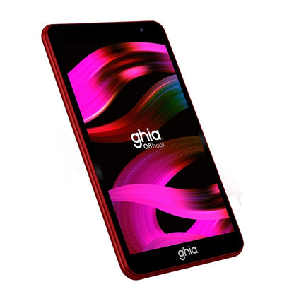 Ghia GA8N2R tableta Allwinner 64 GB 17.8 cm (7") 4 GB Android 14 Rojo