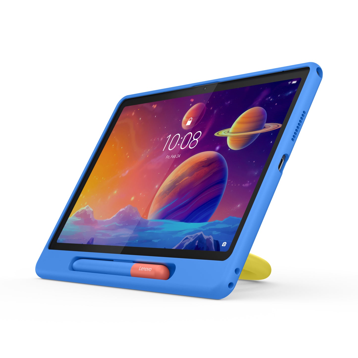 Tablet Lenovo Tab 10.1 MediaTek Helio G85 4GB 64 GB Android 14 Incluye Funda y Pluma Color Gris Luna