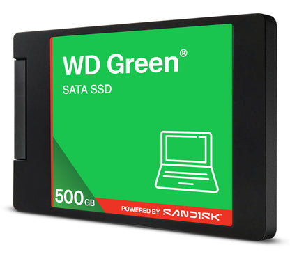 Unidad SSD Green 500GB WD 2.5 545 MB/s Lectura SATA III