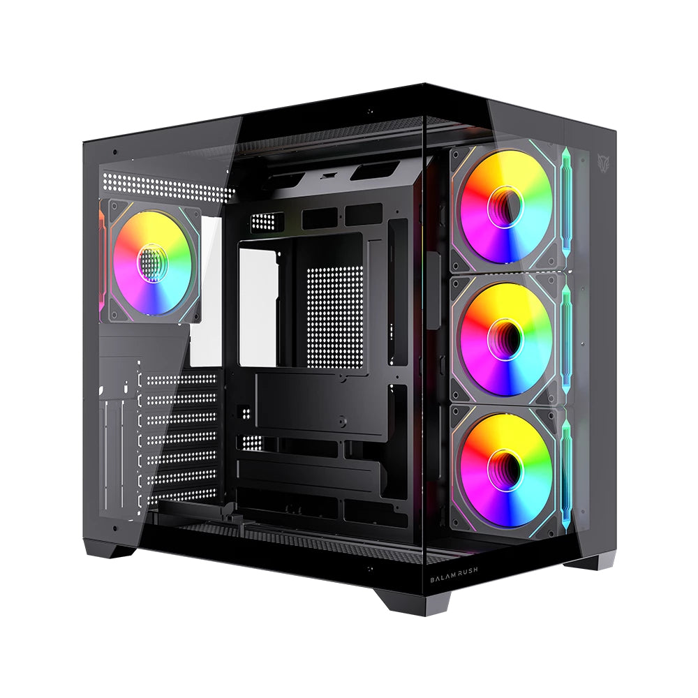 Gabinete Gamer Balam Rush Media Torre Tank Core Ultra GM925 Balam Rush Negro