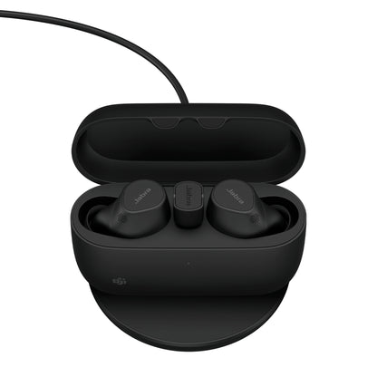 Jabra Evolve2 Buds Auriculares Inalámbrico Intra auditivo Oficina/Centro de llamadas USB Type-C / USB Type-A Bluetooth Negro