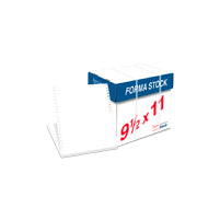 Papel Formastock 9.5x11" Blanco 3Tantos C/1000