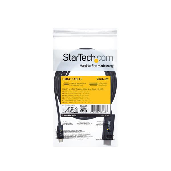 StarTech.com CDP2HD2MBNL adaptador de cable de vídeo