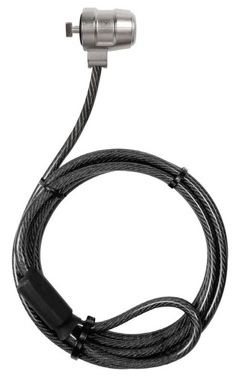 Cable de seguridad Klip Xtreme con llave para laptop Bolt I KSD-330 Ranura rectangular estandar Largo 1.5 m Color Negro