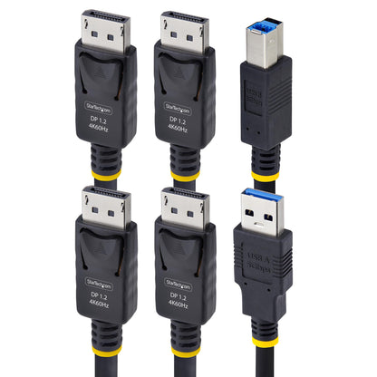 StarTech.com DDU1226-KVM-CABLE cable para video, teclado o ratón (KVM) Negro