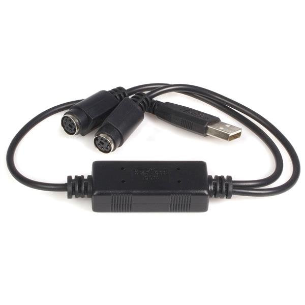 StarTech.com USBPS2PC cable PS/2 0.435 m Negro
