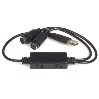 StarTech.com USBPS2PC cable PS/2 0.435 m Negro