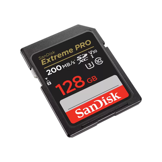 Memoria SD SanDisk Extreme Pro SDXC UHS-I 128GB 200MBs Clase 10 V30 4K