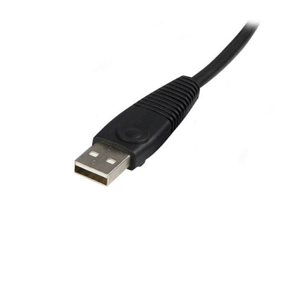 StarTech.com SVUSB2N1_10 cable para video, teclado o ratón (KVM) Negro
