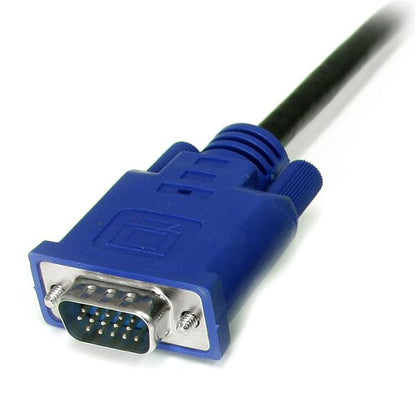StarTech.com SVECON6 cable para video, teclado o ratón (KVM) Negro