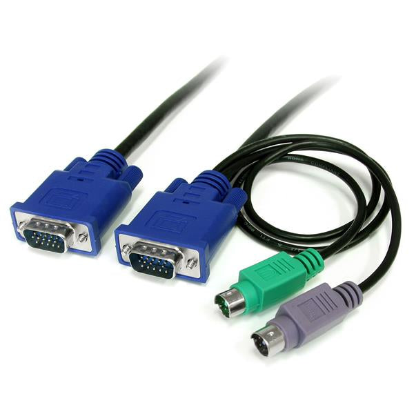StarTech.com SVECON6 cable para video, teclado o ratón (KVM) Negro