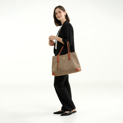 Bolso Perfect Choice Sahara Compartimento para Laptop 15.6" Diseño Ejecutivo