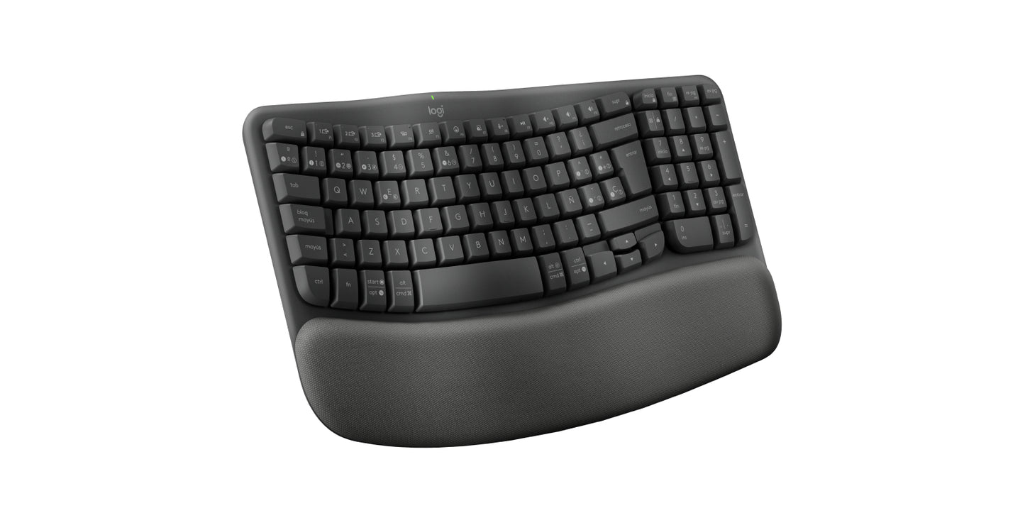 Logitech 920-012278 teclado Oficina RF inalámbrico + bluetooth QWERTY Español Grafito