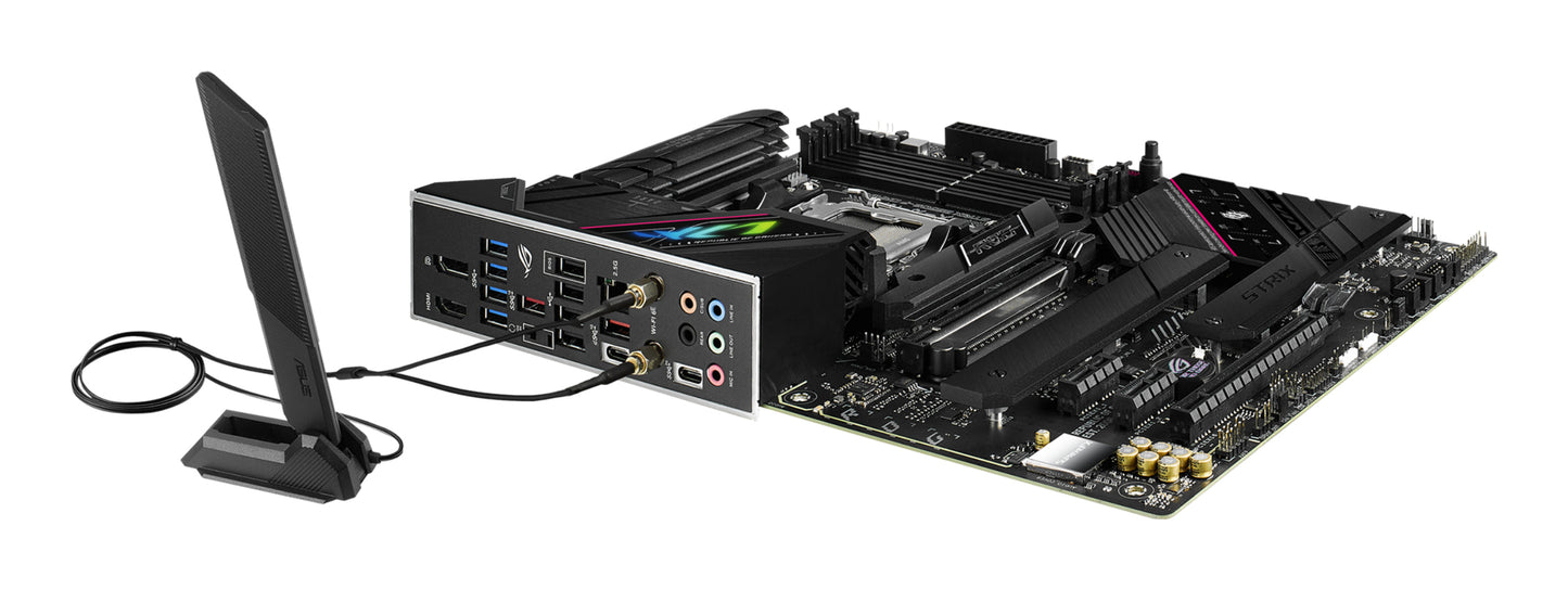 Tarjeta Madre Asus ROG Strix B650E-F Gaming WIFI 4xDDR5 128GB 6400Mhz PCIe 5.0 M.2 1xHDMI 1xDP S AM5 ATX Wi-Fi 6E BT