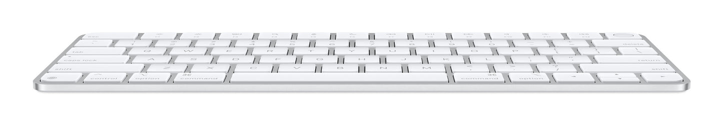 Apple MXCK3MG/A teclado Universal USB + Bluetooth QWERTZ Húngaro Plata, Blanco