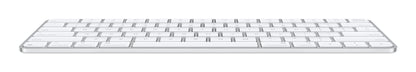 Apple MXCK3MG/A teclado Universal USB + Bluetooth QWERTZ Húngaro Plata, Blanco