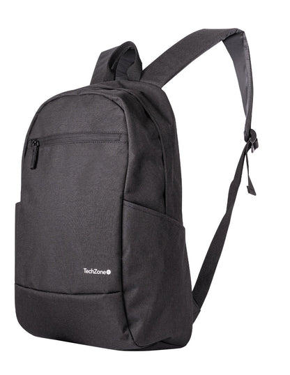 Mochila TechZone Easy Lite Negro con Compartimiento para Laptop de 15.6"