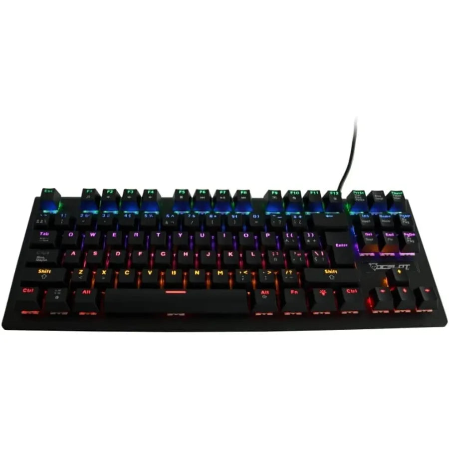Teclado Mecánico Gamer Ocelot Gaming Alámbrico OGMK02