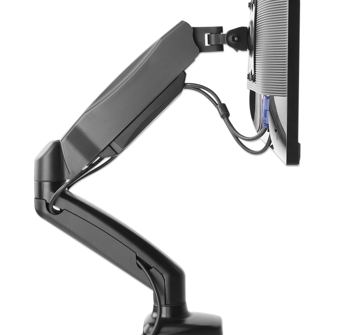 Manhattan 462495 soporte para pantalla plana 81.3 cm (32") Escritorio Negro