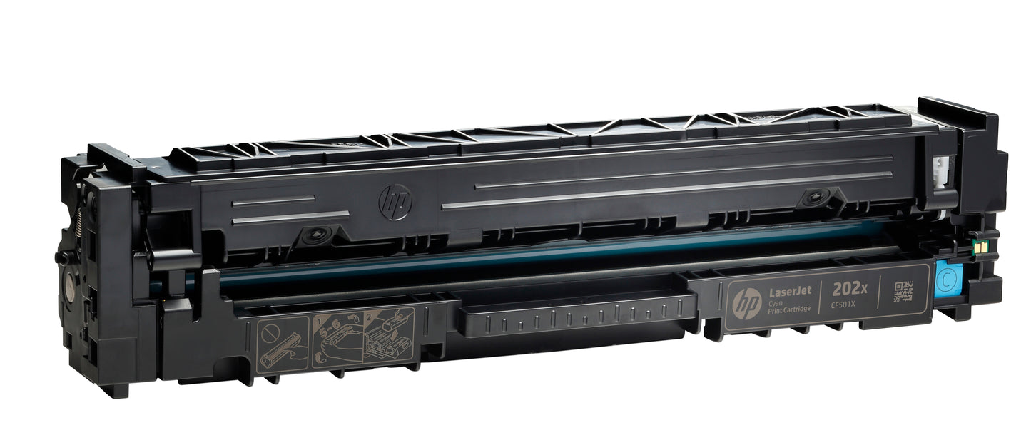 HP 202X High Yield Cyan Original LaserJet Toner Cartridge cartucho de tóner 1 pieza(s)