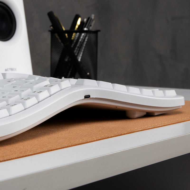 Acteck Creator Virtuos Fitt MK770 teclado Ratón incluido Universal RF inalámbrico Español Blanco