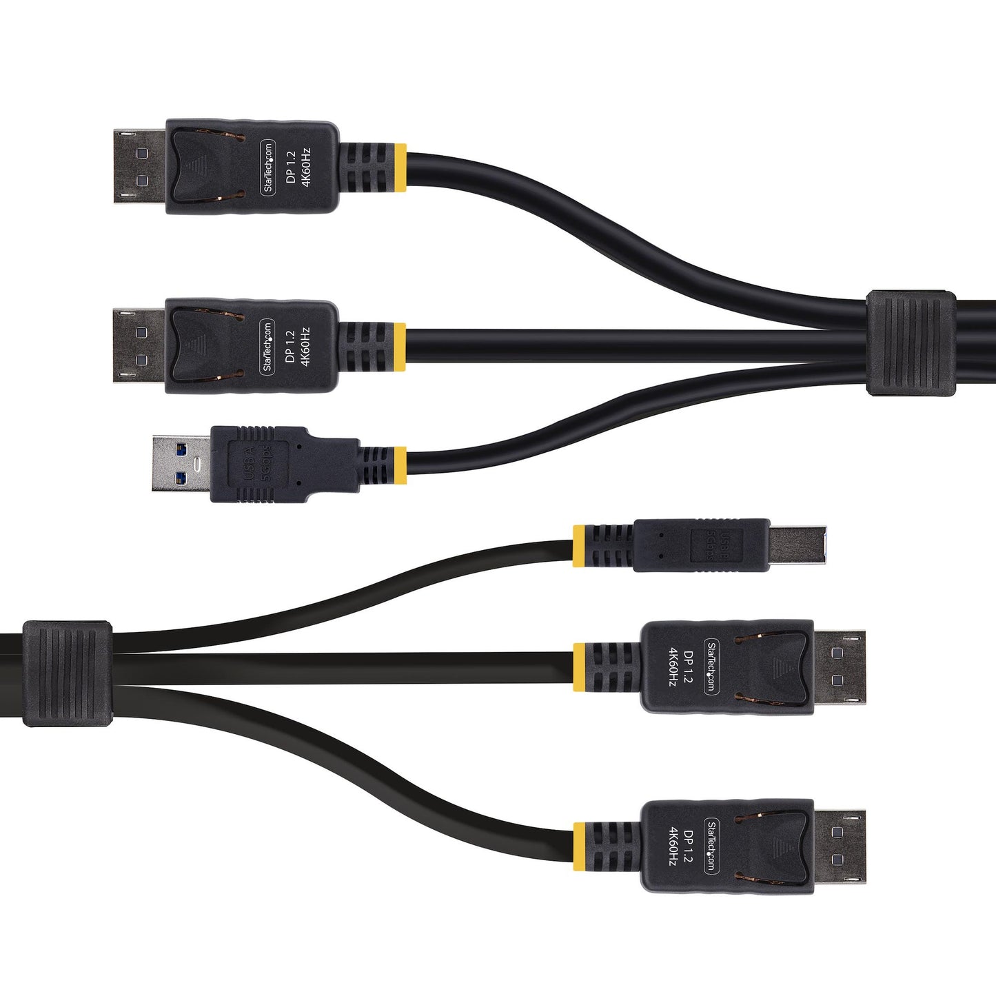 StarTech.com DDU1226-KVM-CABLE cable para video, teclado o ratón (KVM) Negro