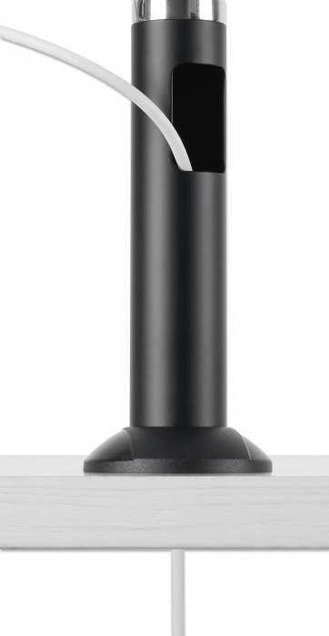 Manhattan 462242 soporte Soporte activo para teléfono móvil Negro, Plata