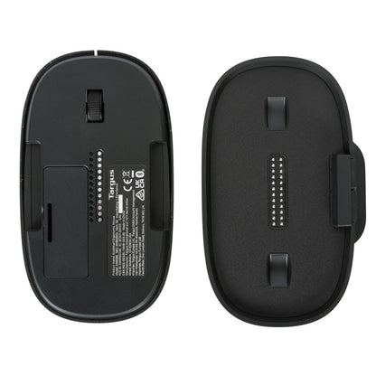 Mouse Targus ErgoFlip EcoSmart Ergonómico Ambidiestro 4000 DPI Inalámbrico Color Negro