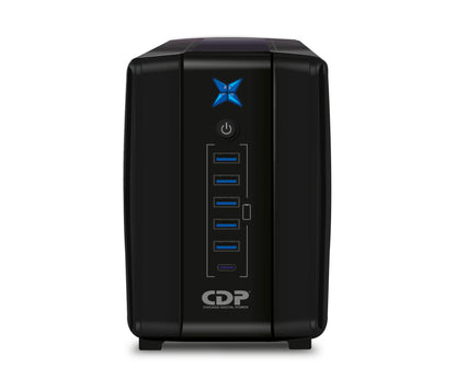 UPS CDP R-UPR 508 Interactivo 500VA/250W 8 Contactos Indicadores LED de Funcionamiento