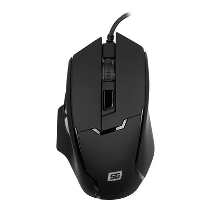 Vorago MO-504 ratón Juego Diestro USB tipo A Óptico 6400 DPI