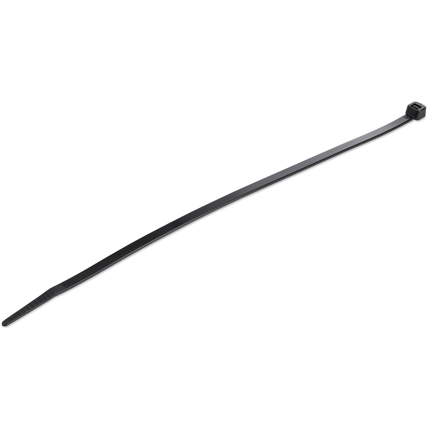 StarTech.com CBMZT10B sujeción para cable Abrazadera de cable liberable Nylon, Plástico Negro 100 pieza(s)