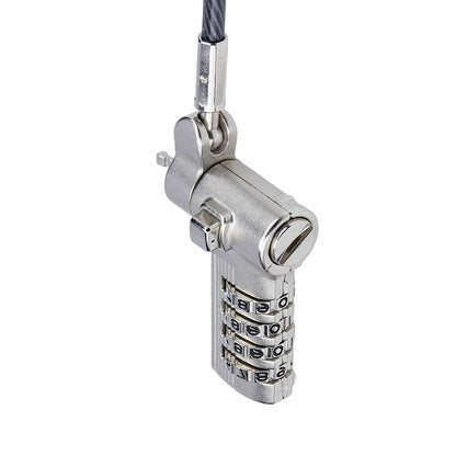 StarTech.com UNIVCS-LAPTOP-LOCK cable antirrobo Negro, Plata 2 m