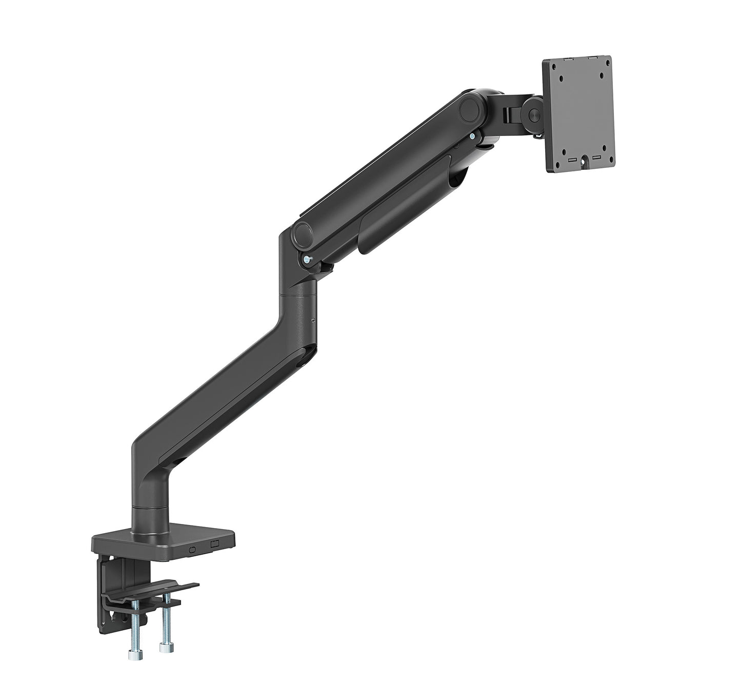 Manhattan 462570 soporte para pantalla plana 124.5 cm (49") Escritorio Negro