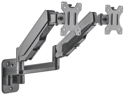 Manhattan 461627 soporte para TV 81.3 cm (32") Negro