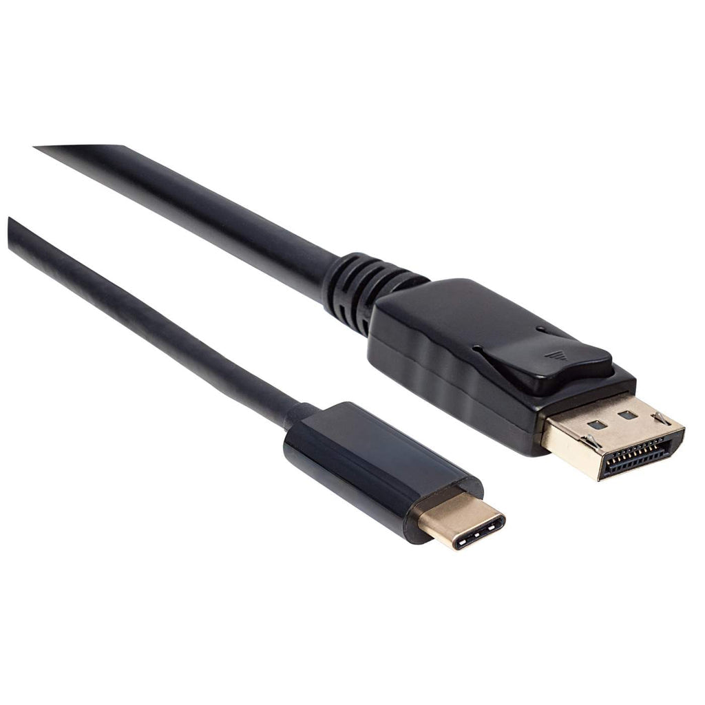 Cable Manhattan Adaptador USB-C a DisplayPort 4K a 60Hz 2m Color Negro