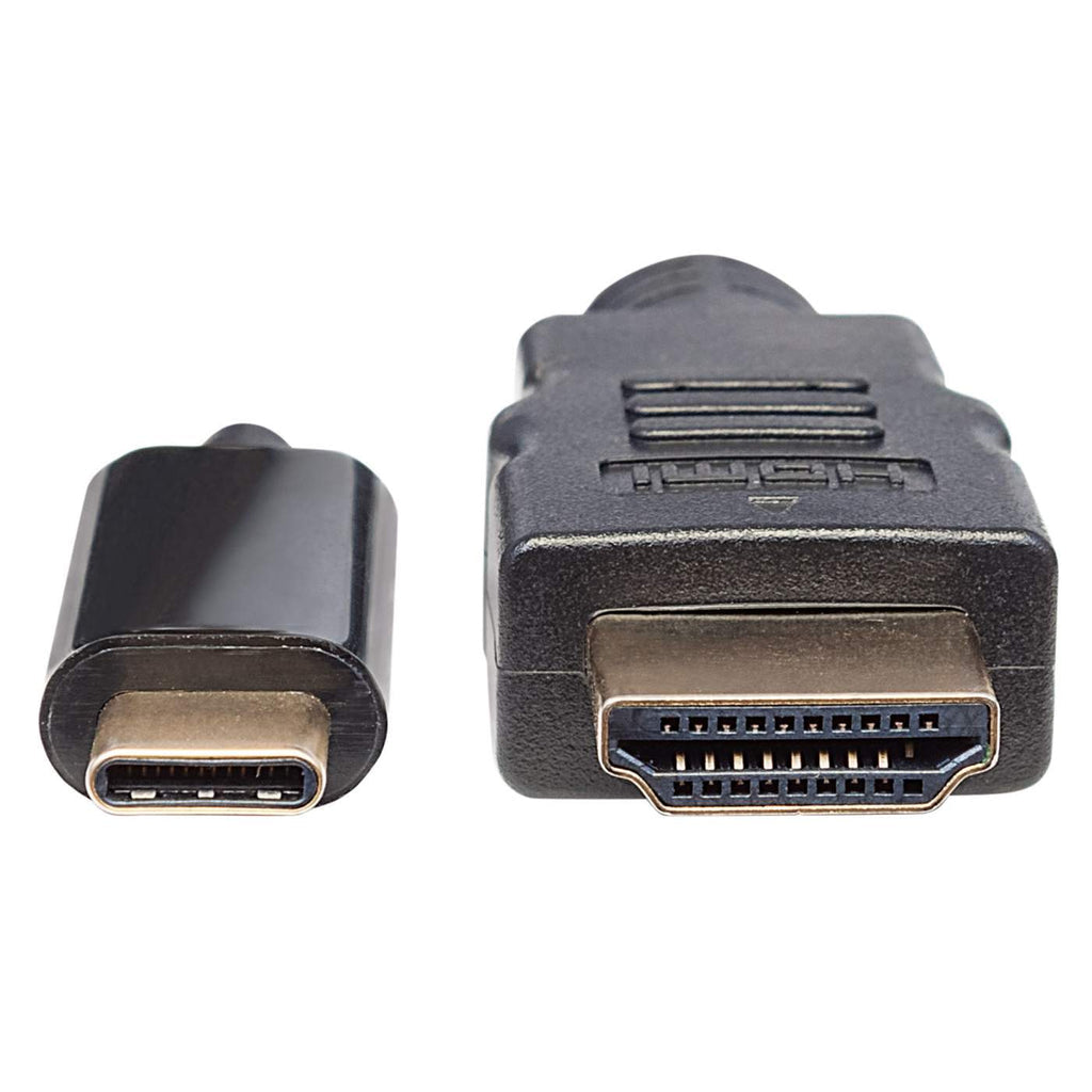 Cable Manhattan Adaptador USB-C a HDMI 4K Salida 2m Color Negro