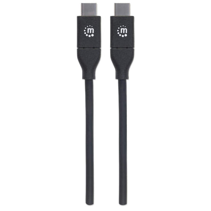 Cable Manhattan USB-C V2.0 C-C 100W 2.0M 480Mbps