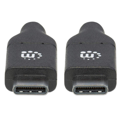 Cable Manhattan USB-C V2.0 C-C 100W 2.0M 480Mbps