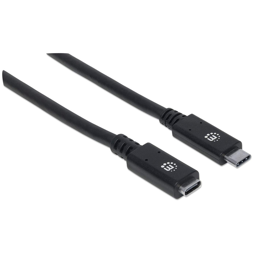 Manhattan 355230 cable USB USB 3.2 Gen 2 (3.1 Gen 2) 0.5 m USB C 10 Gbit/s Negro