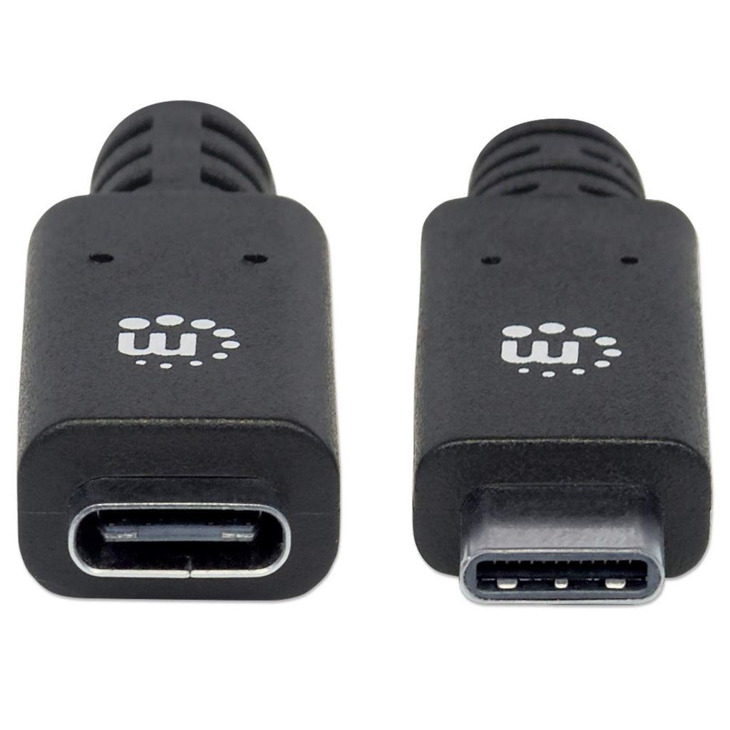Manhattan 355230 cable USB USB 3.2 Gen 2 (3.1 Gen 2) 0.5 m USB C 10 Gbit/s Negro