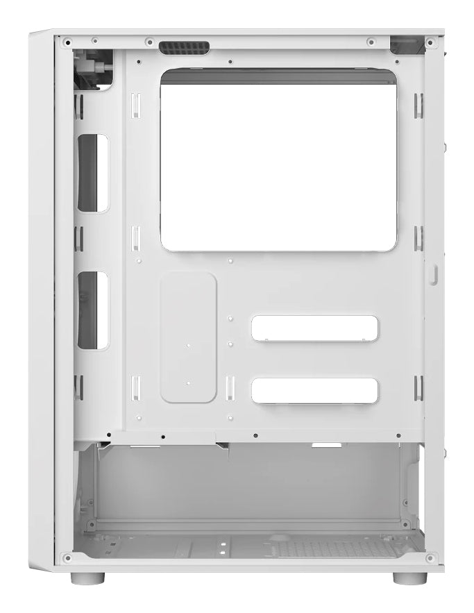 Gabinete Gamer Balam RushCompact Media Torre Dragonfly Wood GM580 Balam Rush / Blanco