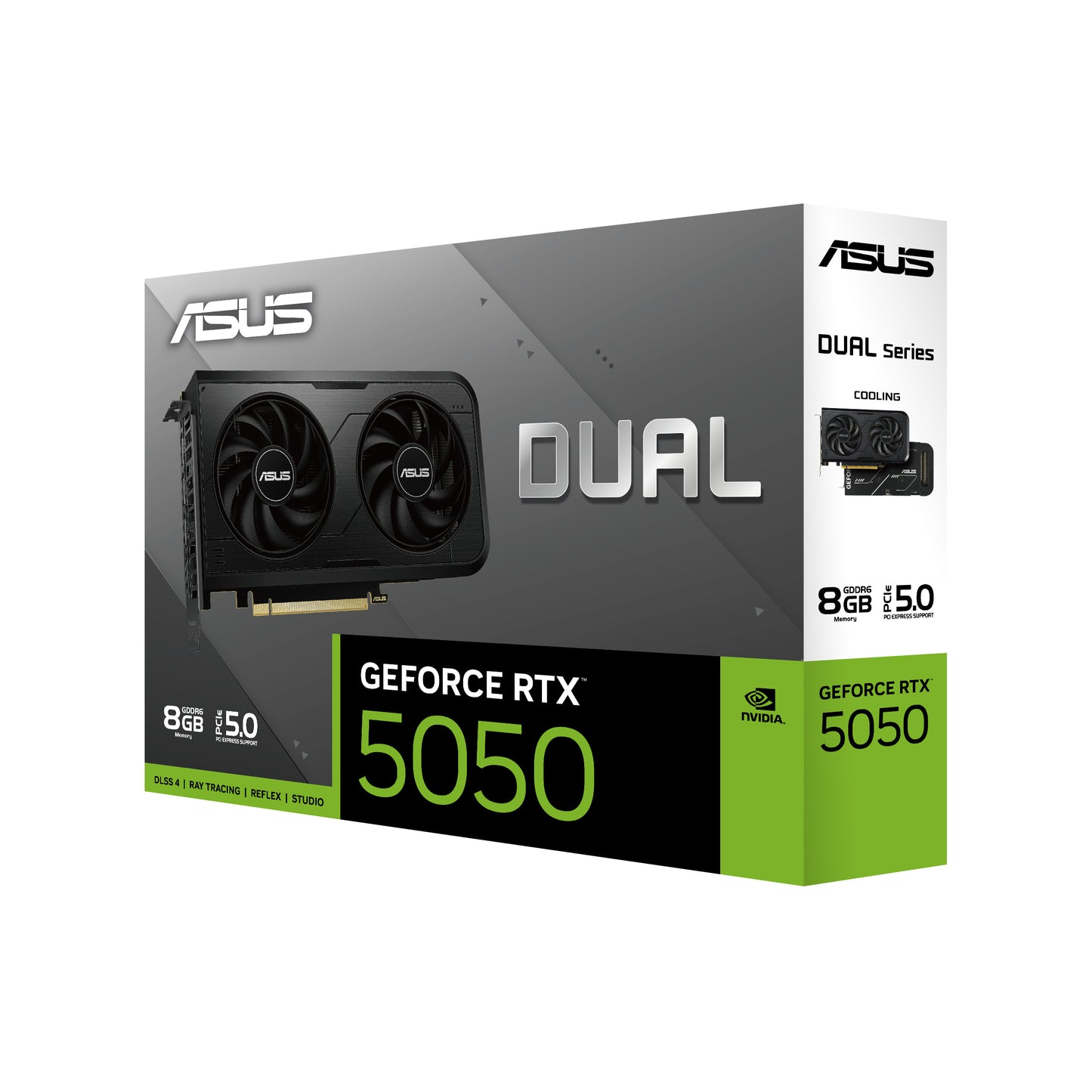 Tarjeta Video Asus Dual-RTX5050-8G 8GB GDDR6 128BIT PCI-E 5.0 HDMI 3*DP Dual Fan