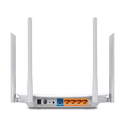 TP-Link Archer C50 router inalámbrico Ethernet rápido Doble banda (2,4 GHz / 5 GHz) Negro