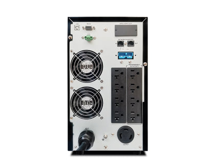 CDP UPO11-3AX sistema de alimentación ininterrumpida (UPS) Doble conversión (en línea) 3 kVA 3000 W 8 salidas AC