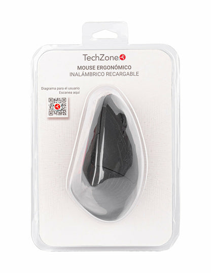 Mouse Inalambrico TechZone Ergonomico Vertical