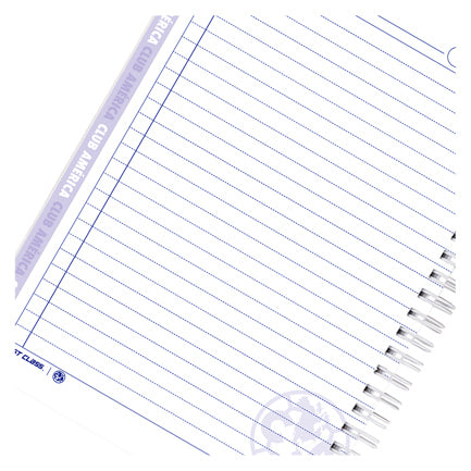 Cuaderno profesional Dietrix First Class dura doble arillo  80 hojas raya Club América modelo Club America amarillo