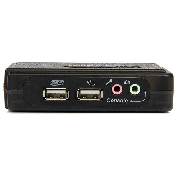 StarTech.com SV211KUSB interruptor KVM Negro